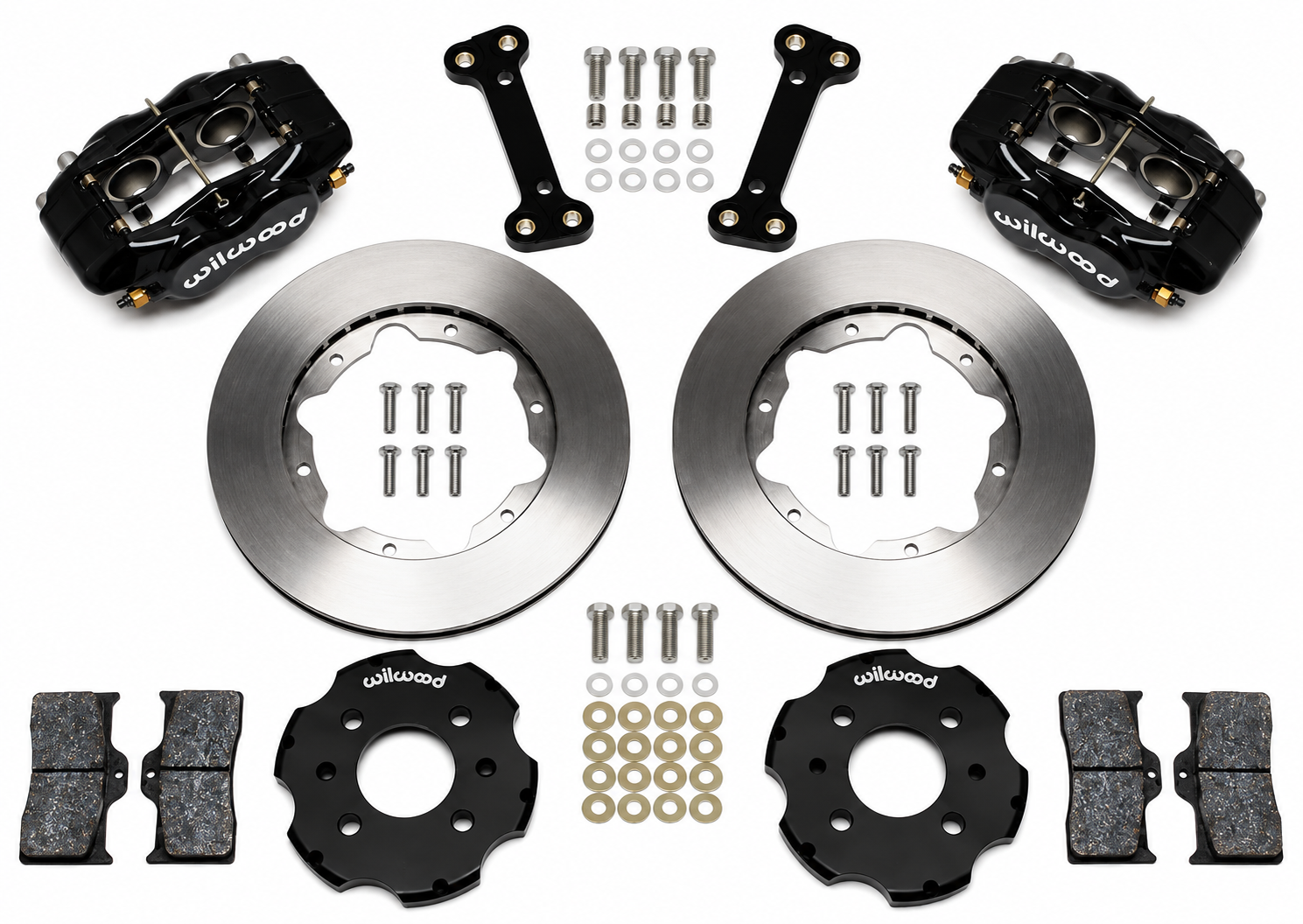 Wilwood 88-00 Civic Forged Dynalite 240mm Rotor Front Big Brake Kit